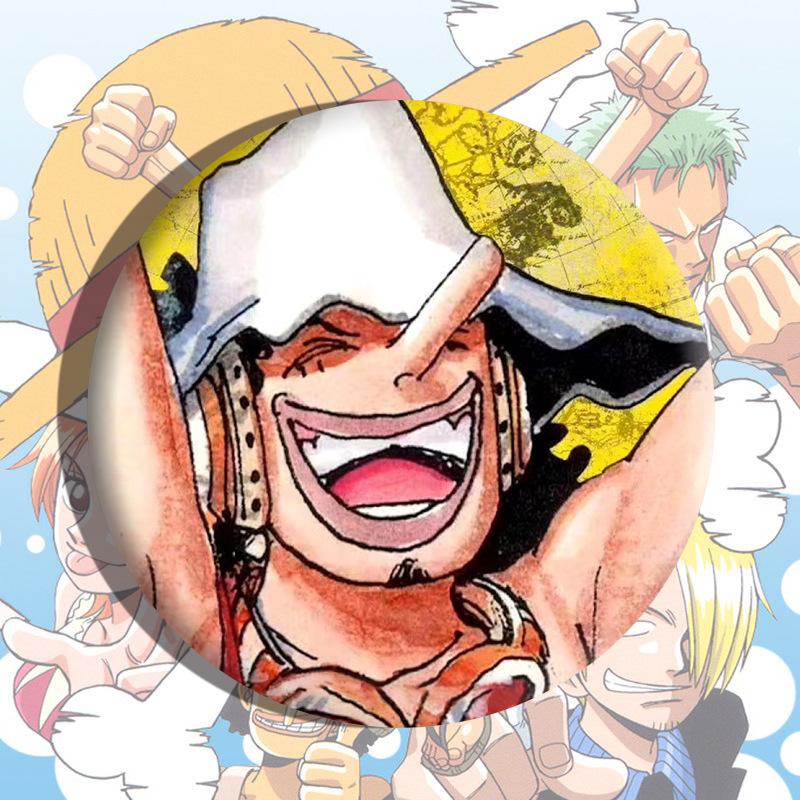 Badge Anime Japanese Cartoon Pin Metal Enamel Brooch Cosplay Accessories Luffy Zoro Nami Chopper Sanji Collection