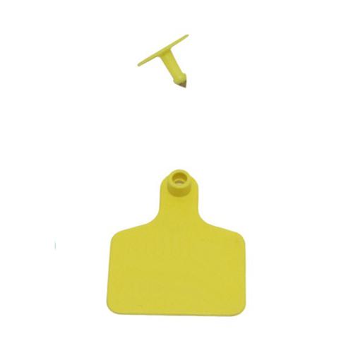 50Pcs Cattle Sheep Blank Ear Tag Without Words Farm Equipment Animal Identification Earrings Cow Goat Livestock Carry Supplies