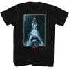 Jaws Shark Chasing Boat Poster Movie Children's T-shirt