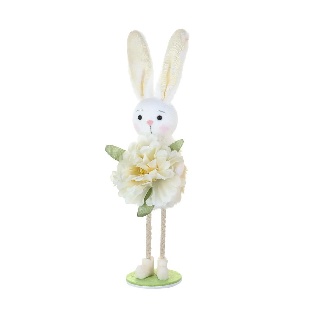 2pcs Easter Spring Birds Decor Floral Arrangement, Easter Bunny Ornament, Tiered Tray Decorations, Tabletop Decor