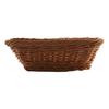 A84E-2 Pcs Rectangular Basket For Table Or Counter Display For Bread,Fruits And Vegetables Wicker Baskets For Markets,Bakery
