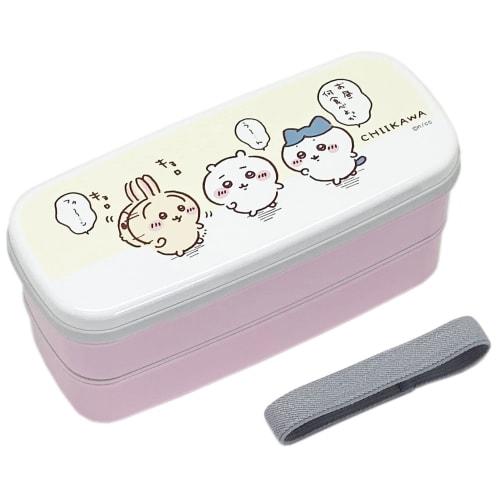OSK Chiikawa Two-Tier Lunch Box PW 28 with Dividers