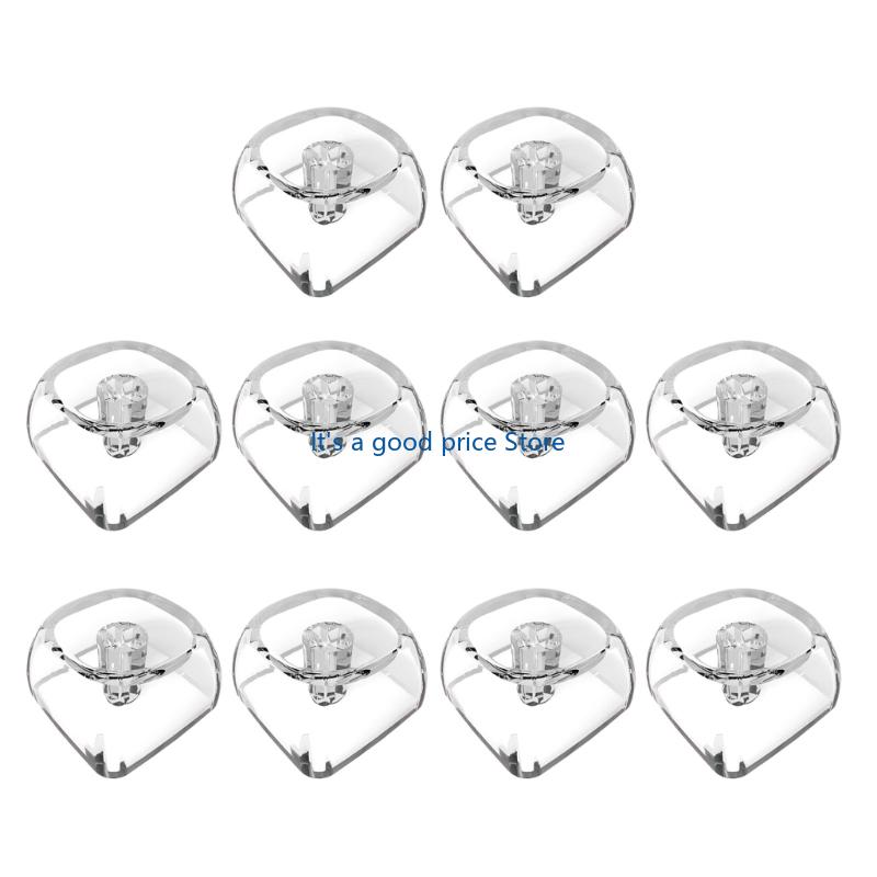 10Pcs Transparents PC Keycaps Mechanical Keyboards Keycaps Blank Backlits Keycaps For Switches Mechanical Keyboards