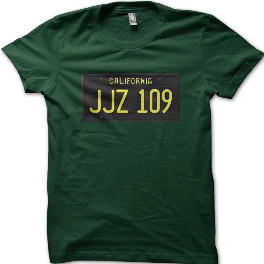 Mustang 390GT license plate JJZ109 68 bullitt cult film cotton t-shirt 9042 M