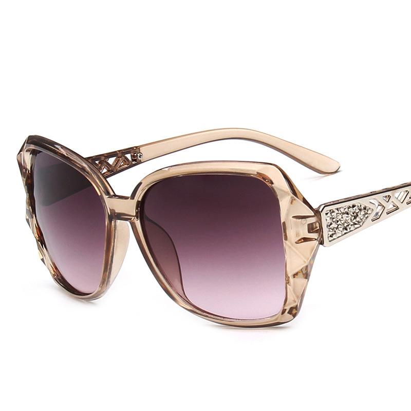 Women Glasses Double Beam Sunglasses Sunshade