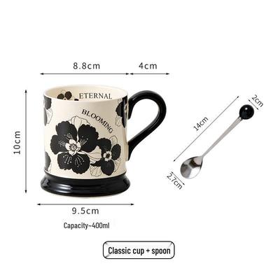 Keramický hrnek ZISIZ se lžičkou