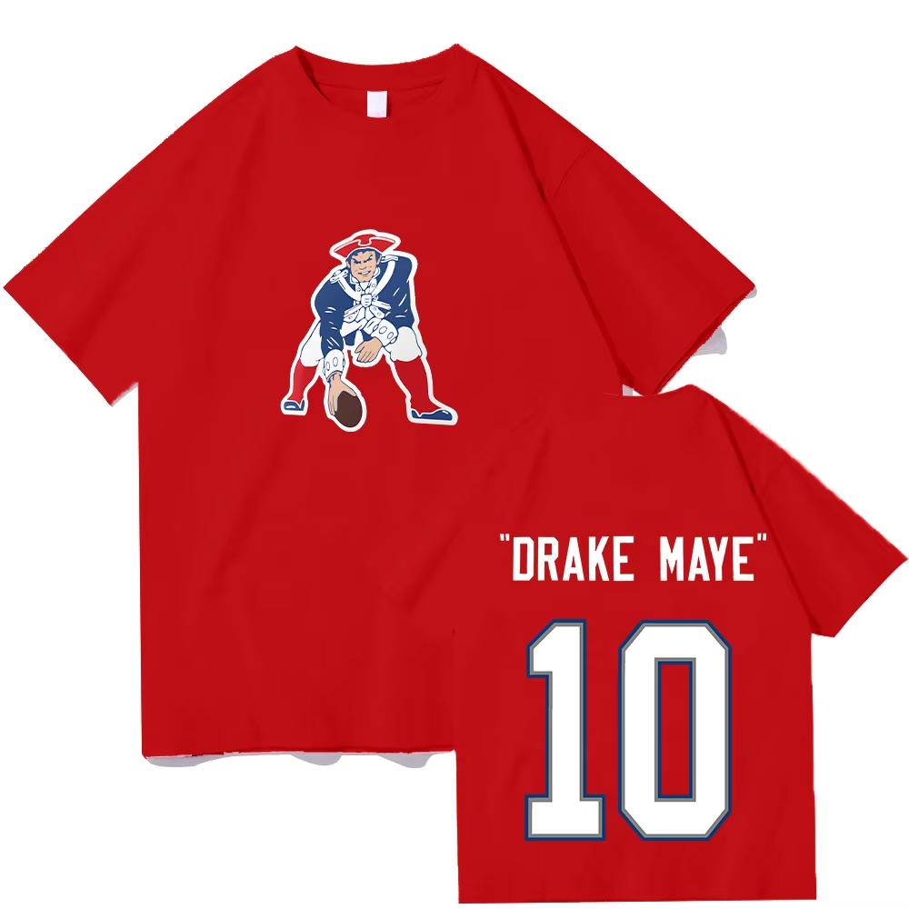 

Drake Maye New England Patriots Nickname TShirt for Unisex pure Cotton Tshirts Short Sleeve Tops High Quality Breathable Top XL
