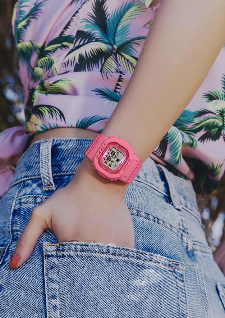 Casio G-Shock G-LIDE Mid-Size Watch GLX-S5610-4JF, Made with Environmentally Friendly Materials, Women's Pink, Authentic Japanese Product