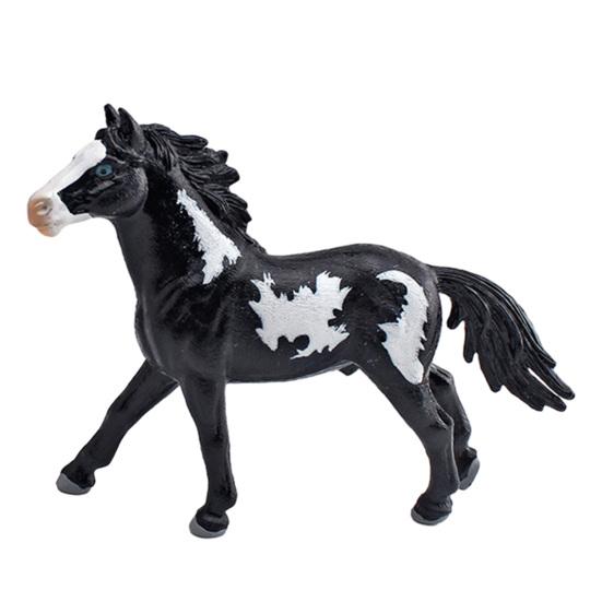 Lifelike Horse Figurine Stallion Pony Collectible Model Miniature Farm Animal Boys Girls Educational Toy Decoration Horse Lover Gift