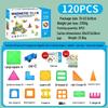 Colorful Stained Glass Magnetic Building Blocks for Children - Strong Magnetic Toy Pieces