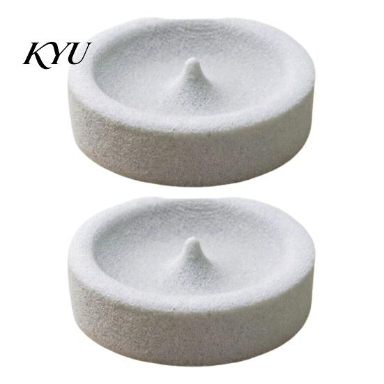 Volcanic Stone Bird Bowl Pumice Parrot Bowl, Spill-Proof Water Mess Free Food Cage Weighted Dish for Lovebirds Conures