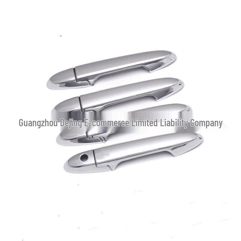 

Наклейка на хромированную ручку Fengfan для городского автомобиля: Защита дверной ручки, ярко-серебристая