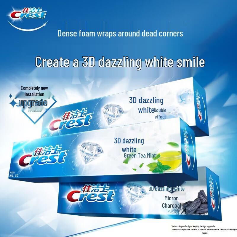 Crest Dazzling White Jasmine Tea Toothpaste