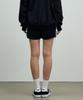 Alikim Ribbon Jersey Track Shorts Pants / Black