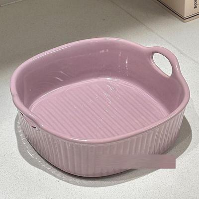 Ceramic Baking and Salad Bowl