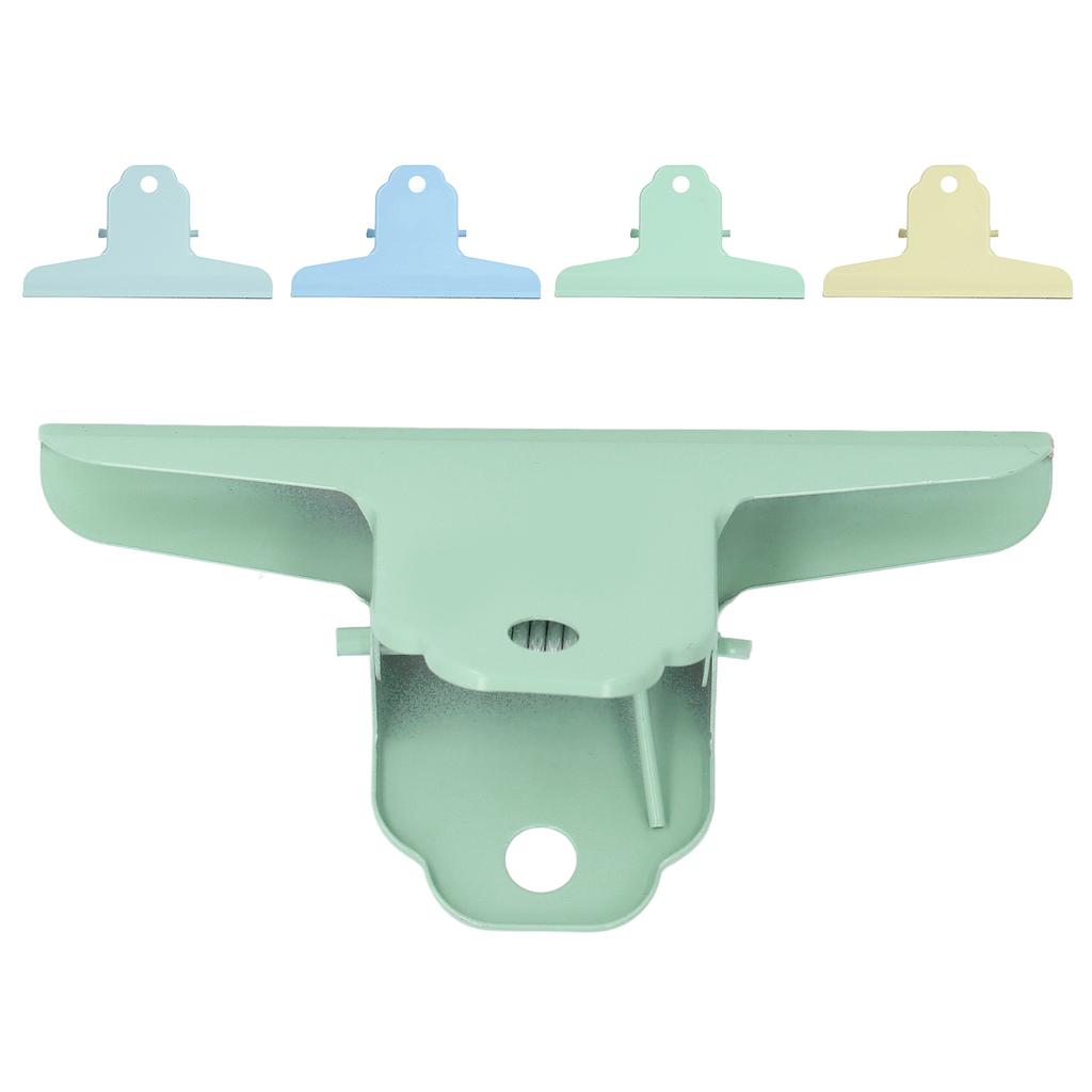 Büroklammern Tragbar Praktisch Kompakt Tragbar Bequemer Griff Stabile Klemmung