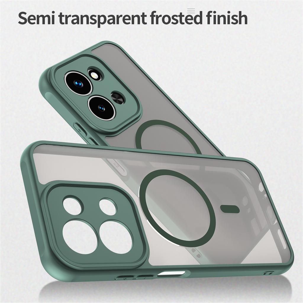 Xiaomi Redmi 15C 4G (171.1*82.1*8.2mm)/Poco C85 4G Strong Magsafe Shockproof Phone Case Cover for Xiaomi Redmi 15C 4G (171.1*82.1*8.2mm)/Poco C85 4G