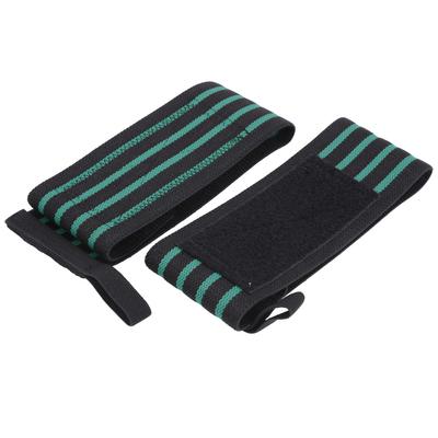 1ParConjunto Fitness Levantamento de Peso Munhequeiras de Pulso Treino Compressão Suporte de Pulso BraceVerde Preto