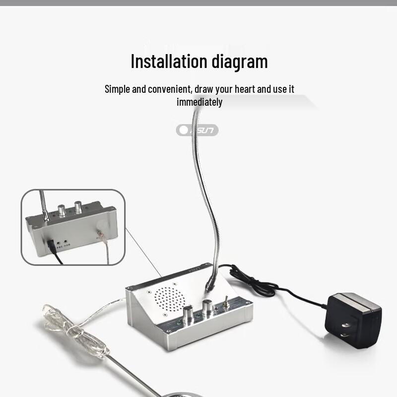 KSUN TFSI Two-Way Window Intercom System (CN version)