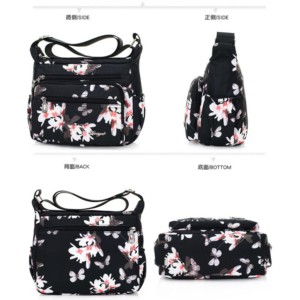Shoulder Bags for Women Nylon Crossbody Bags Waterproof Lightweight Female Messenger Bags Large Capacity Purses and Handbags