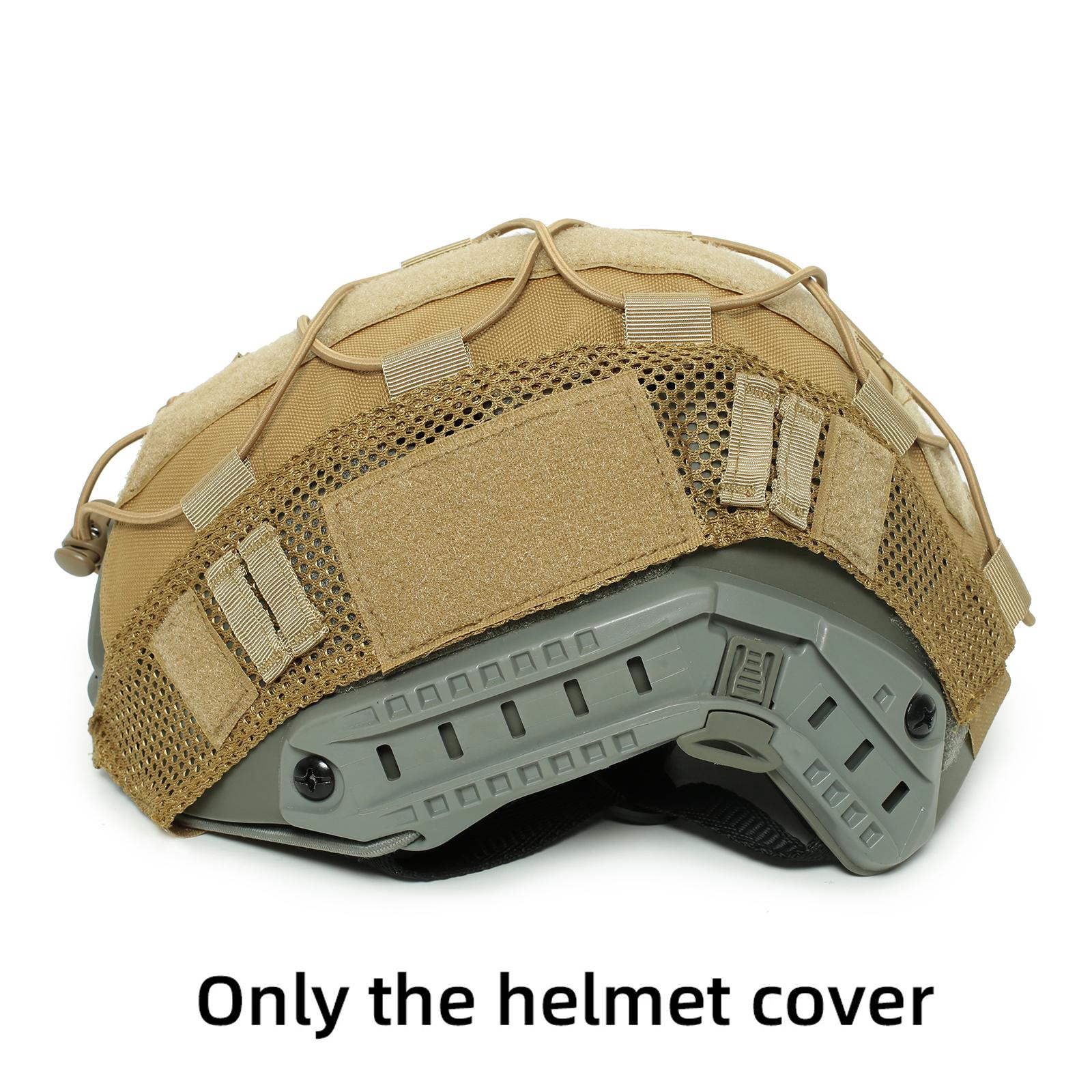 

1 шт. Чохол для шолома Fast MH PJ BJ шоломи Fast Helmet Protector Еластичний шнур (Шолом не входить)