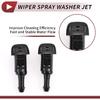 2pcs Windshield Washer Nozzle for Chevrolet Silverado 1500 2014-2019 for Chevrolet Suburban 2015-2020 Front Windshield Spray Nozzles Wiper Spray