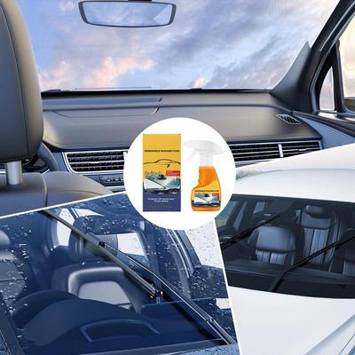 Autowindschutzscheibenreiniger 120ml Regendicht Automobilglas Schmutzentferner Auto-Fensterreinigungsspray Zum Vermeiden von Kratzern