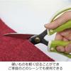 Nonoji Kitchen Scissors, Enjoy Life, Green, LKS-01GW