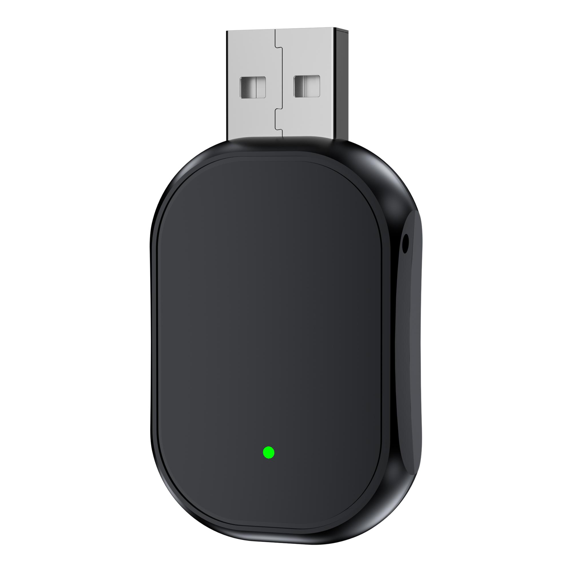 

Беспроводной адаптер Carplay для iPhone Беспроводной автомобильный адаптер Apple Android Plug and Play WiFi Быстрое подключение Адаптер Carplay чёрный