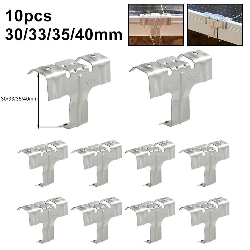 304 Stainless Steel Material PV Solar Panel Clips Stainless Steel Solar Clips
