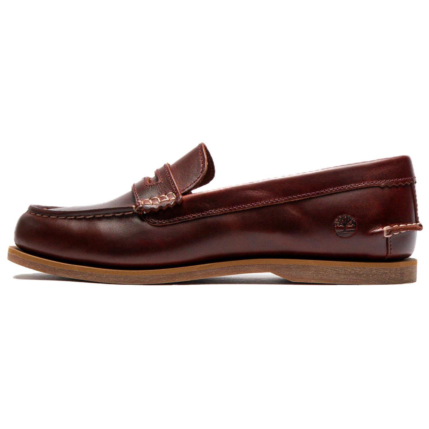 Timberland Classic Loafer Comfortable Versatile Women loafers Brown TB0A5MXNEIW1 37.5