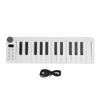 MIDI Keyboard Controller 25 Force Sensitive Keys 1 Assignable Knob Portable Smart MIDI Keyboard Controller