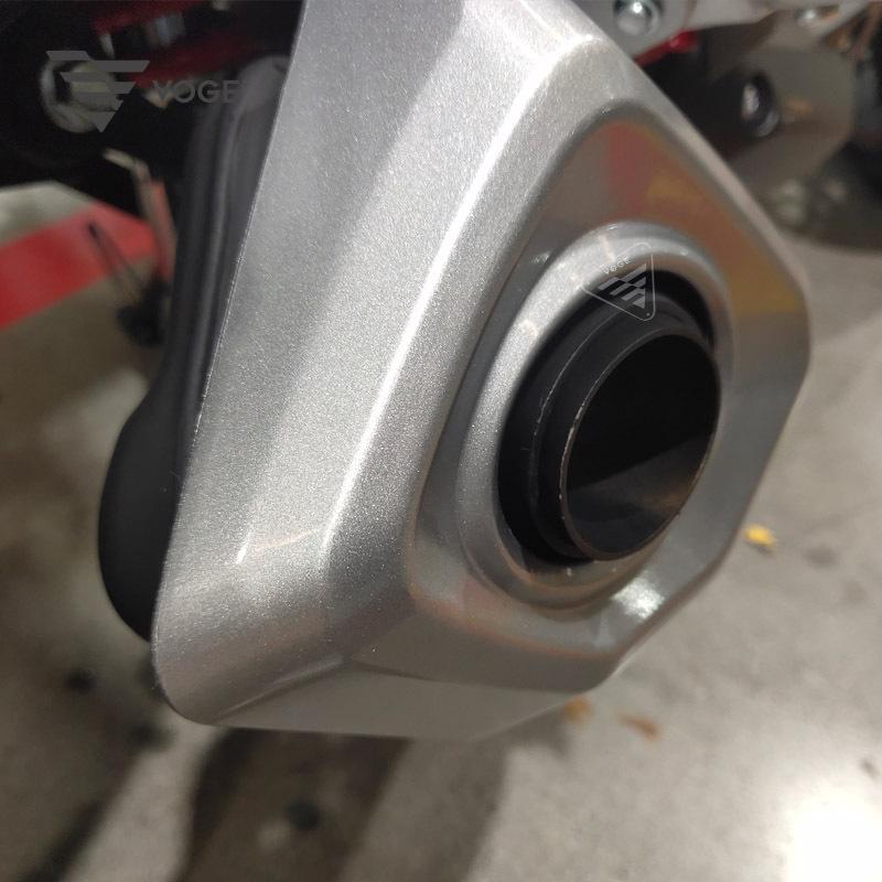 For LONCIN VOGE LX300GS 300R 300RR Muffler Exhaust Pipe Cover Decorative Cover Panel