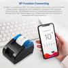 BISOFICE 58mm Thermal Receipt Printer Desktop USB&BT Wireless Connection Printer Barcode Logo