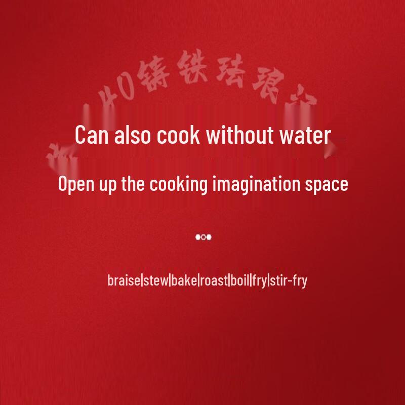 COOKER KING Cast Iron Pot