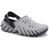 Crocs Sabot Echo Réfléchissant Baskets Homme Gris Noir 208795-0WN