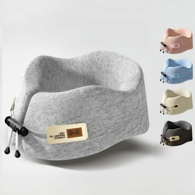Portable Memory Foam Travel Pillow U-Shaped Ergonomic Neck Support For Airplane Car Office Nap Sleeping Headrest Soft Cushion