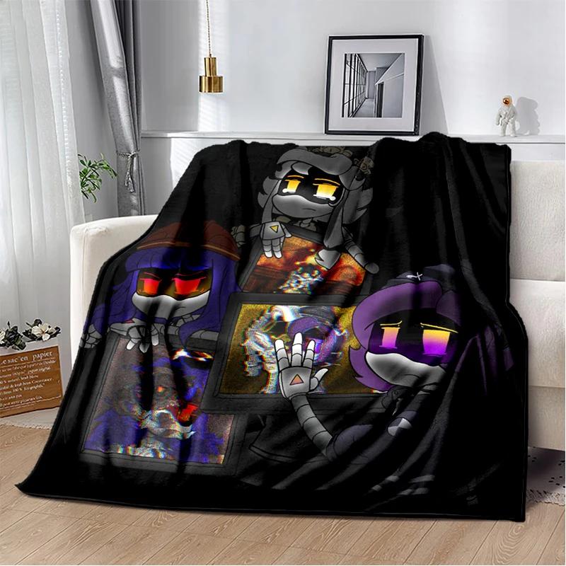 29 Style New 3D Murder-Drones Uzi Cartoon Soft Blankets,Throw Blanket Comfortable Blanket for Picnic Beds Sofa Home Bedroom Kids