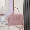 Weiche Flauschige Umhängetasche für Damen - Herbst Winter Schulterhandtasche
