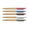 Anterique Oil-Based Ballpoint Pen 0.5mm Sage Green BP2SG One-Piece Construction Brass Rod Material 26g Weight Balance