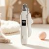 2 in 1 Pet Nail Grinder Trimmer with LED Light USB Rechargeable Dog Cat Clipper for Small Medium Large Breeds