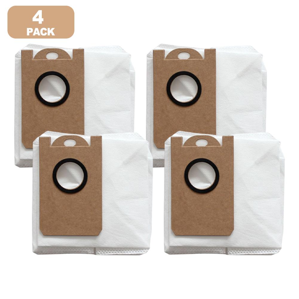 4Pcs/10Pcs Dust Bags For Ultenic For T10 Pro/ For TS1 Vacuum Cleaner Capacity Dust Bags Replacement Parts Non-woven Fabrics