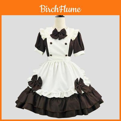 Japanisches Lolita Cosplay Kleid Aus Weichem Stoff Für Anime Kostüm Events