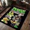 1 Stück Pflanzen V.S. Zombies Teppich - Heimteppich Büro Dekorativer Teppich Für Wohnzimmer Schlafzimmer Fußmatte Boden Teppich Computer Stuhl Bereichsteppich