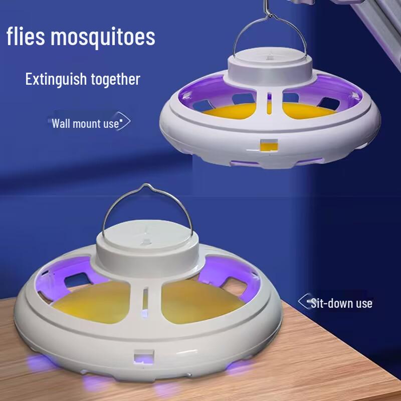 Flea & Insect Light Wave Trap Lamp: Mosquito, Cockroach, Fly & Insect Sticky Catcher