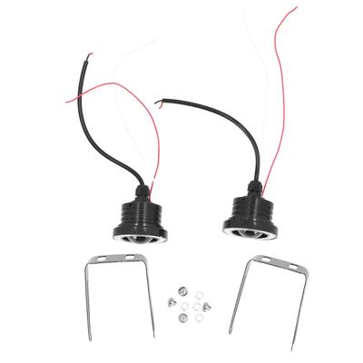30W 2.5in Front Fog Lamp IP65 Waterproof 1200LM LED Universal White Light Outer Ring 12V