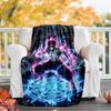 1pc Akaza Theme Blanket - Digital Print, Polyester, Cozy for All Seasons, Perfect for Outdoor, and Travel