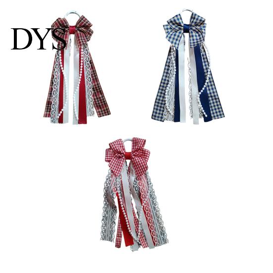 Boho Boot Embellishments 1 Pair Ribbon Bow Charms, Plaid Cowboy Charms Western Accessories with Faux Pearls Lace Ribbons, Women Boots for Cowgirl