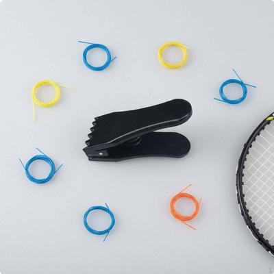 Racket Stringing Flying Clamp 6Tooth Jaw Badminton Secure Hold String Grip