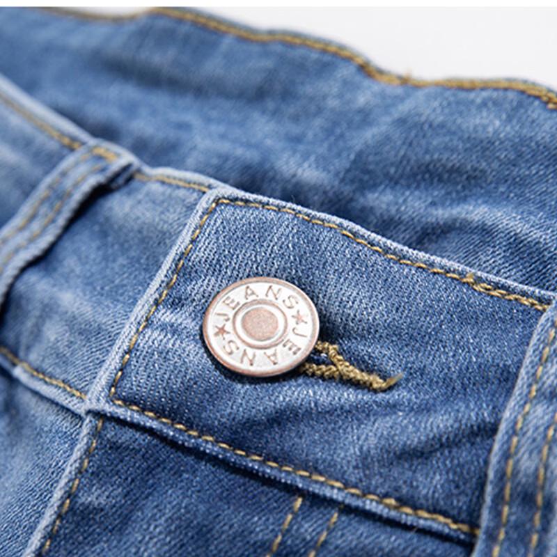 Jeanswest Men's Summer Cool-Touch Straight-Leg Jeans